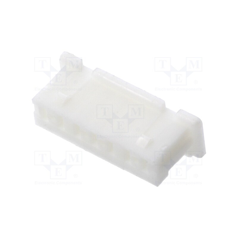 10 pcs x ADAM TECH - 125CH-B-07 - Plug, wire-board, female, 1.25mm, PIN: 7, w/o contacts, for cable