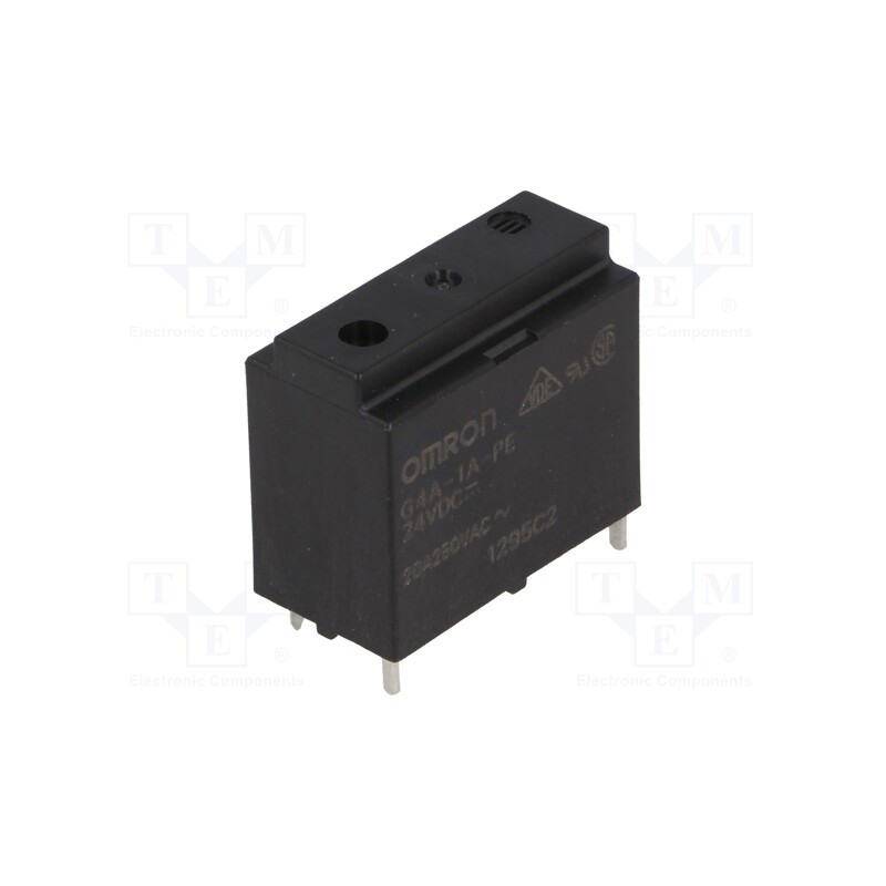 1 pcs x OMRON OCB - G4A-1A-PE 24VDC - Relay: electromagnetic, SPST-NO, Ucoil: 24VDC, Icontacts max: 20A