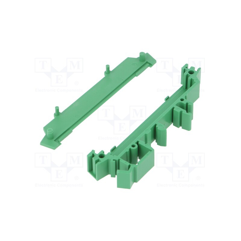 2 pcs x ITALTRONIC - 7.607 - DIN rail mounting bracket, Series: M72, 72x11mm