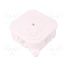 1 pcs x ELEKTRO-PLAST NASIELSK - 0214-00 - Enclosure: junction box, X: 86mm, Y: 86mm, Z: 35mm, IP42, white