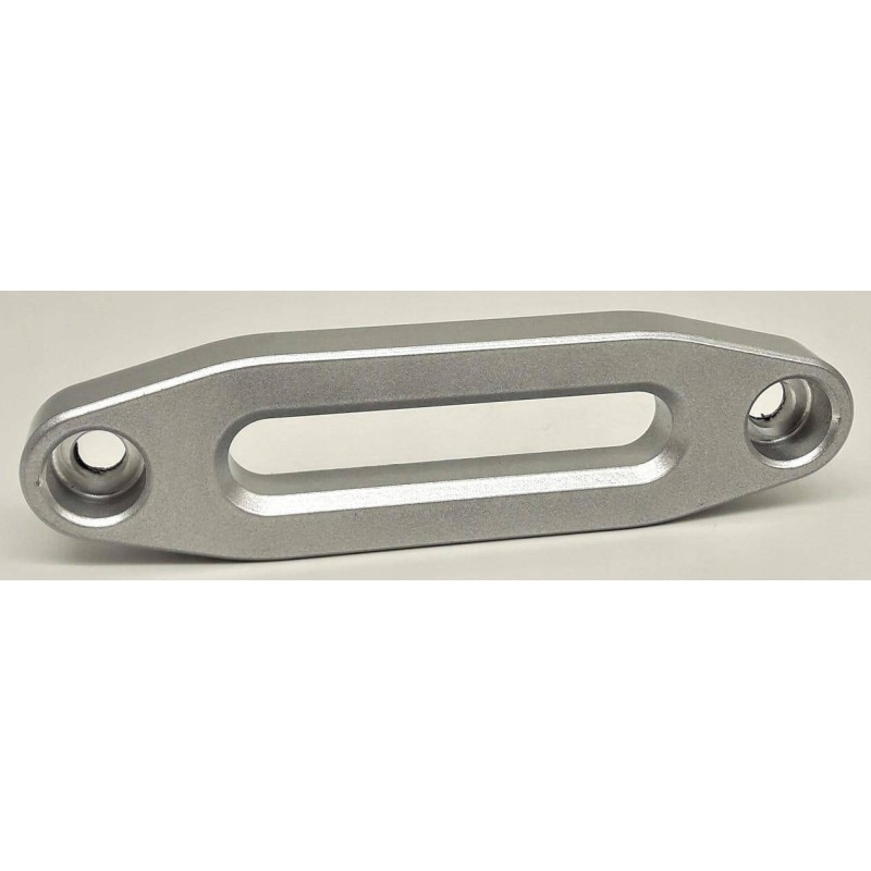 Synthetic winch rope slide for aluminum ATV quad