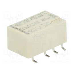 1 pcs x TE Connectivity - 2-1462037-3 - Relay: electromagnetic, DPDT, Ucoil: 12VDC, 2A, 0.5A/125VAC, SMT