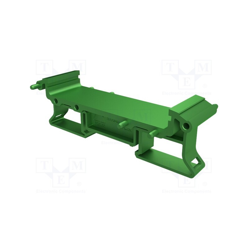 1 pcs x ITALTRONIC - 7.665 - Enclosure base, green, 22.5mm