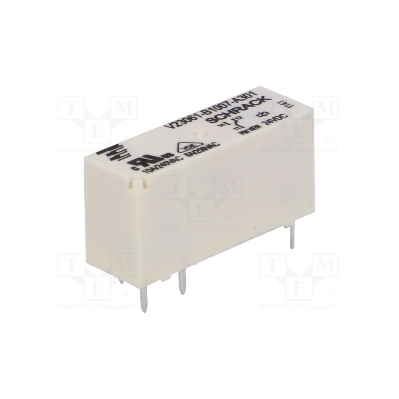 1 pcs x TE Connectivity - 1-1393223-7 - Relay: electromagnetic, SPDT, Ucoil: 24VDC, 8A, 8A/240VAC, 8A/30VDC
