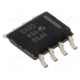 1 pcs x TEXAS INSTRUMENTS - SN65HVD50D - IC: interface, transceiver, full duplex,RS485, 25Mbps, SO8,