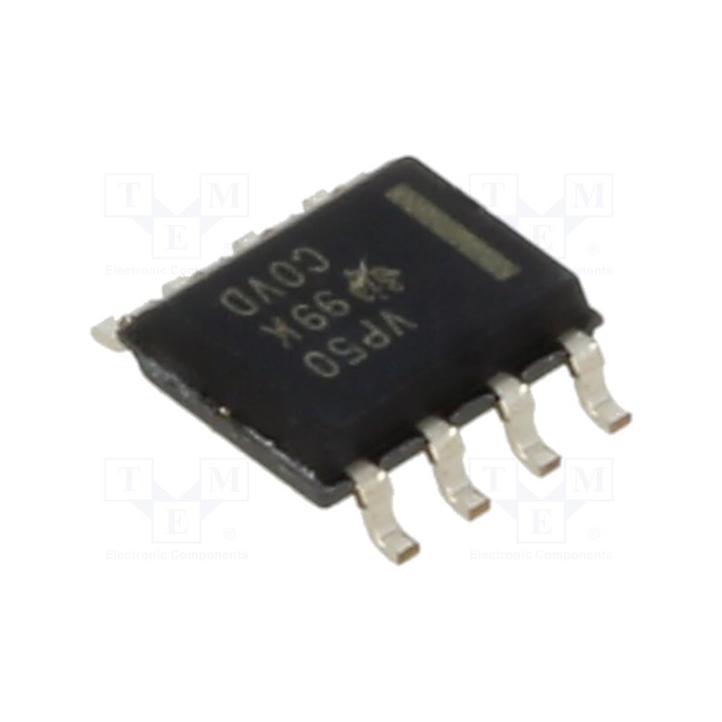1 pcs x TEXAS INSTRUMENTS - SN65HVD50D - IC: interface, transceiver, full duplex,RS485, 25Mbps, SO8,