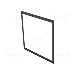 1 pcs x ITALTRONIC - 16.4341 - Front panel, 96.96 Incabox XTS,for ITALTRONIC enclosure