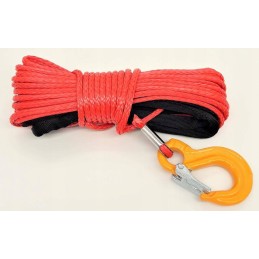Synthetic rope for quad 15m 5mm red