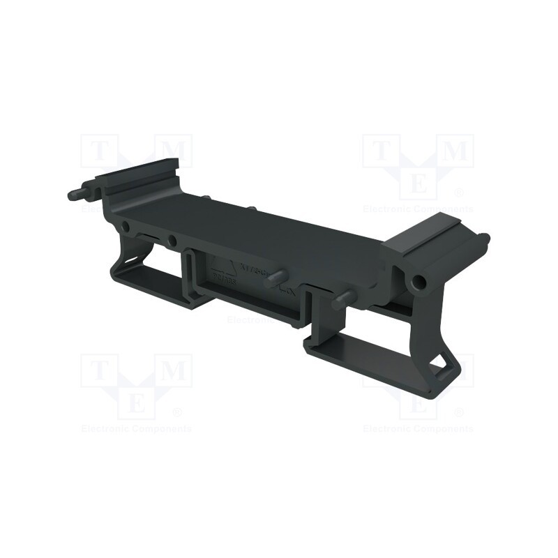 1 pcs x ITALTRONIC - 7.66501 - Enclosure base, dark grey, 22.5mm