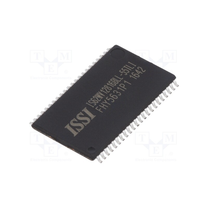 1 pcs x ISSI - IS62WV12816BLL-55TLI - IC: SRAM memory, 2MbSRAM, 128kx16bit, 2.5÷3.6V, 55ns, TSOP44 II