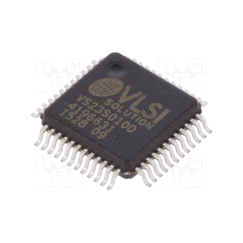 1 pcs x VLSI - VS23S010D-L - IC: SRAM memory, 1MbSRAM, 128kx8bit, 1.5÷3.6V, 40MHz, LQFP48