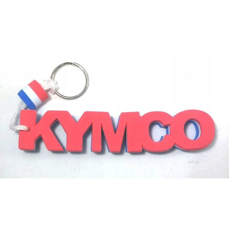 Kymco unsinkable foam keychain