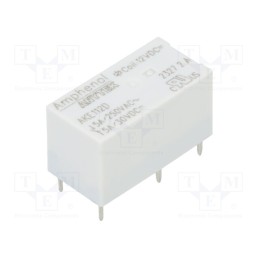 1 pcs x AMPHENOL ANYTEK - AKE112D00G - Relay: electromagnetic, SPDT, Ucoil: 12VDC, 5A, 5A/250VAC, 5A/30VDC