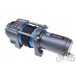 ATV winch 2500 1134 lbs kg 12v motogeneric synthetic cable