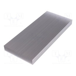 1 pcs x FISCHER ELEKTRONIK - SK 624 200 AL - Heatsink: extruded, grilled, natural, L: 200mm, W: 90mm, H: 17mm, raw