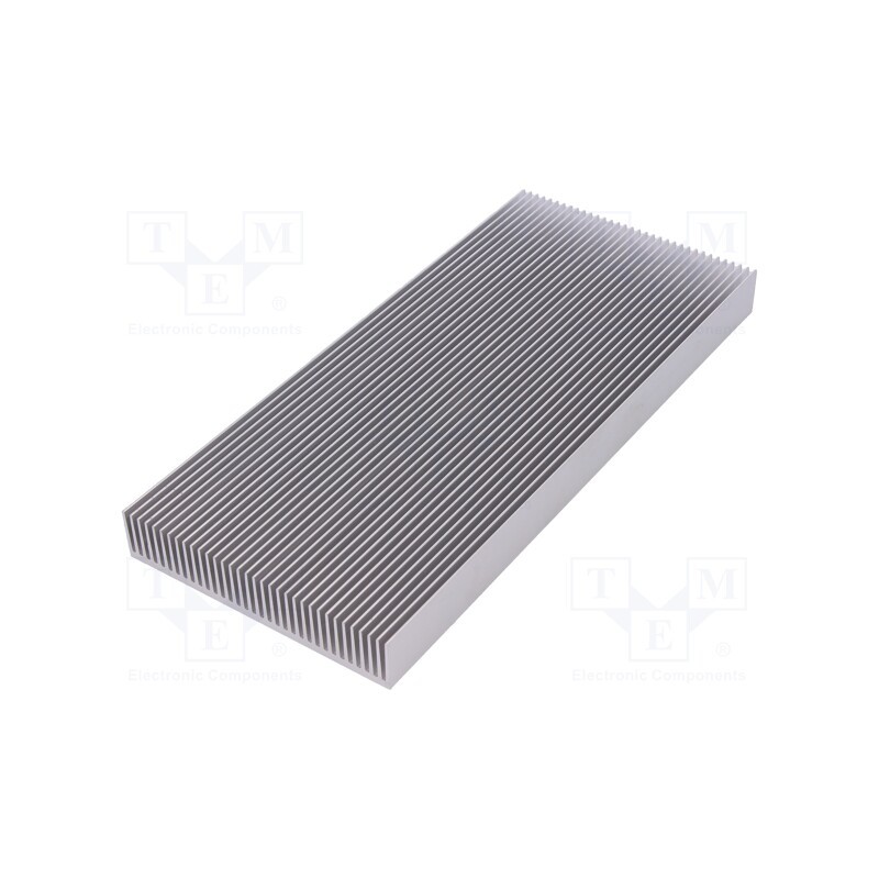 1 pcs x FISCHER ELEKTRONIK - SK 624 200 AL - Heatsink: extruded, grilled, natural, L: 200mm, W: 90mm, H: 17mm, raw