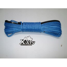 Synthetic rope for a winch, 6mm, 15m