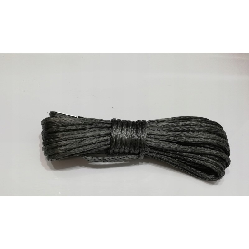 Synthetic rope for a winch, 5mm, 15m