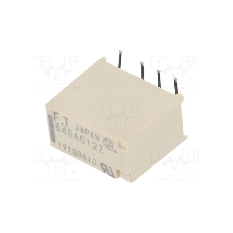 1 pcs x FUJITSU - FTR-B4GA012Z - Relay: electromagnetic, DPDT, Ucoil: 12VDC, 2A, 0.3A/125VAC, SMT