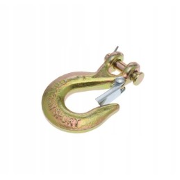 Hook for winch cable with pin ATV Quad