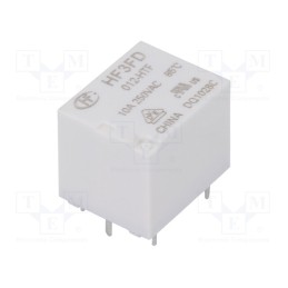 1 pcs x HONGFA RELAY - HF3FD/012-HTF - Relay: electromagnetic, SPST-NO, Ucoil: 12VDC, 15A, 10A/250VAC