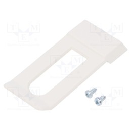 1 pcs x SUPERTRONIC - CL001W-S - Clip, white, Series: CLIPS, 60x20x6mm