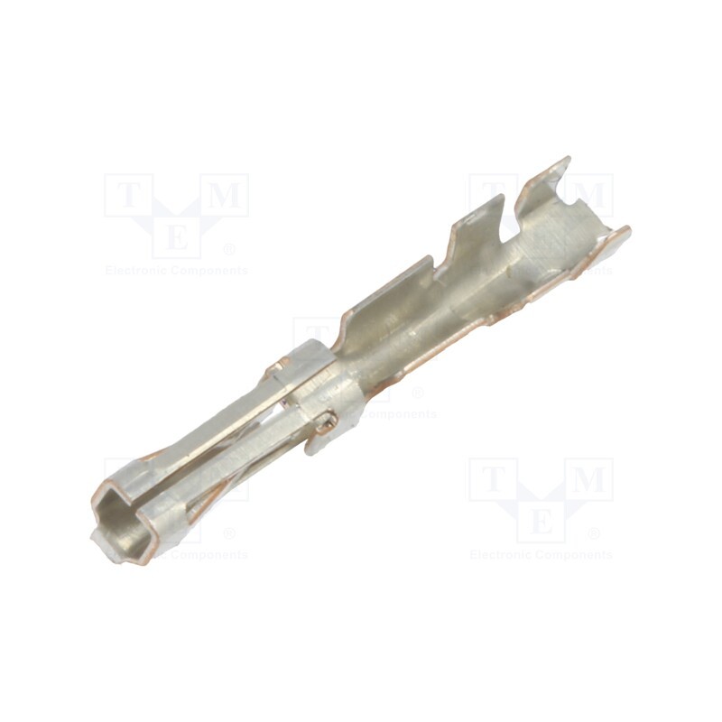 10 pcs x TE Connectivity - 280708-2 - Contact, female, phosphor bronze, tinned, 0.12÷0.4mm2, crimped