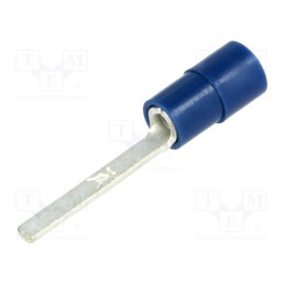 10 pcs x BM GROUP - BM 00253 - Tip: flat, 2.8mm, 1.5÷2.5mm2, crimped, for cable, insulated, tinned
