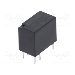 1 pcs x ZETTLER - AZ957-1C-24DSE - Relay: electromagnetic, SPDT, Ucoil: 24VDC, 2A, 0.5A/125VAC, PCB