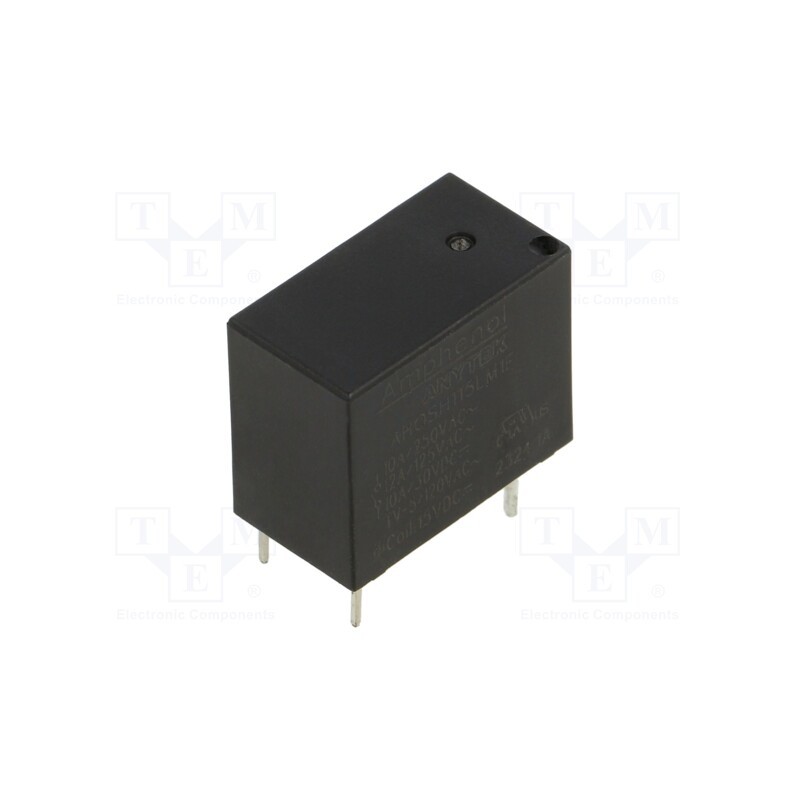 1 pcs x AMPHENOL ANYTEK - AHQSH115LM1F00G - Relay: electromagnetic, SPST-NO, Ucoil: 15VDC, 10A, 10A/250VAC