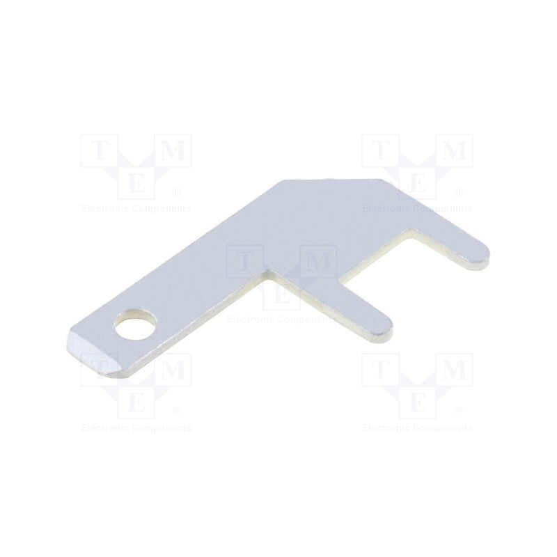 10 pcs x OSTERRATH - 61-1407-11/0031 - Terminal: flat, 2.8mm, 0.5mm, male, THT, Overall len: 13.5mm