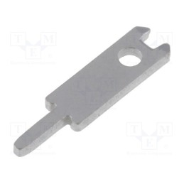 10 pcs x OSTERRATH - 61-1512-11/0031 - Terminal: flat, 2.8mm, 0.8mm, male, THT, Overall len: 11.5mm