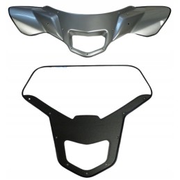 Hand guards with glass yamaha grizzly atv b31kt se