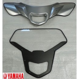 Hand guards with glass yamaha grizzly atv b31kt se