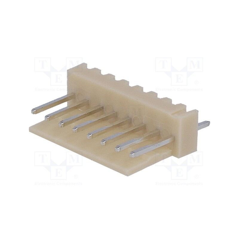10 pcs x NINIGI - NS25-W8P - Socket, wire-board, male, NS25, 2.54mm, PIN: 8, THT, 250V, 3A, tinned