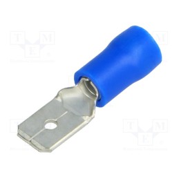 10 pcs x BM GROUP - BM 00280 - Terminal: flat, 6.3mm, 0.8mm, male, 1.5÷2.5mm2, crimped, for cable