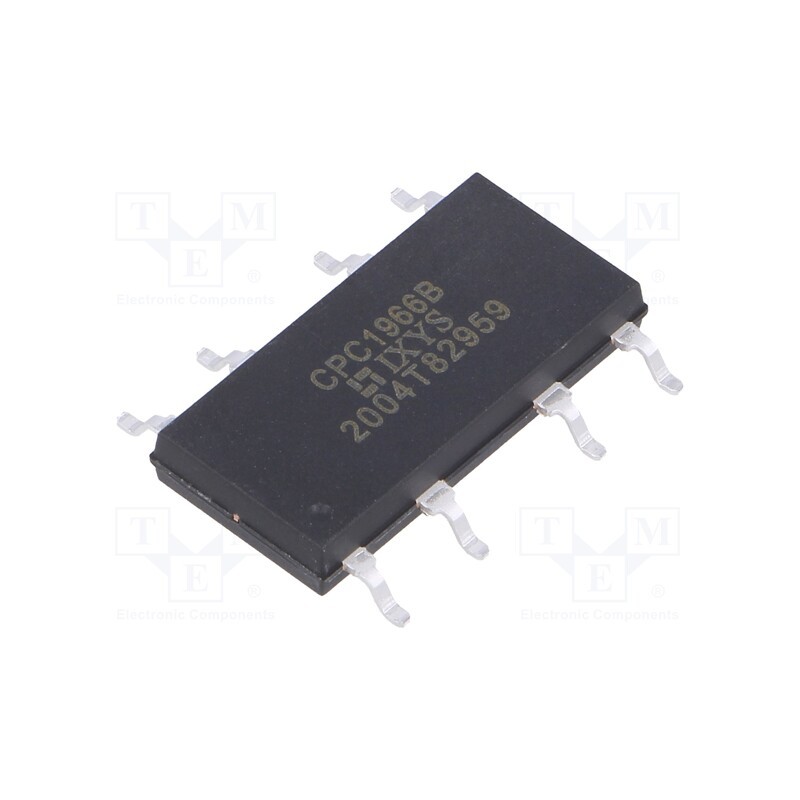 1 pcs x IXYS - CPC1966B - Relay: solid state, Icntrl max: 50mA, 3000mA, max.800VAC, SMT, SO8