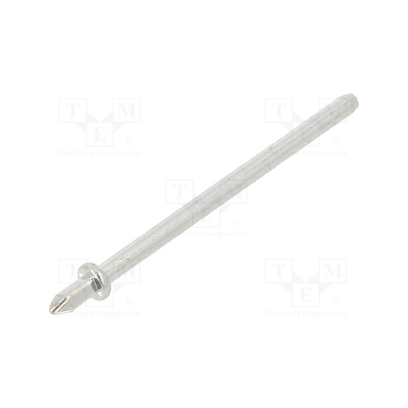 10 pcs x VOGT - 1364Q.68 - Tip: solder pin, THT, tinned, brass, Ø: 1mm, Overall len: 20mm