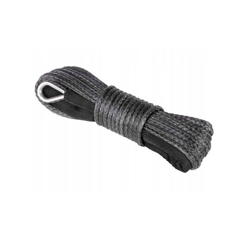 Strong synthetic rope for a winch, 5mm 15m 2500