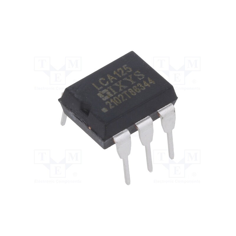 1 pcs x IXYS - LCA125 - Relay: solid state, SPST-NO, Icntrl max: 50mA, 170mA, max.300VAC