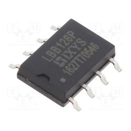 1 pcs x IXYS - LBB126P - Relay: solid state, SPST-NC x2, Icntrl max: 50mA, 170mA, 15Ω, SMT