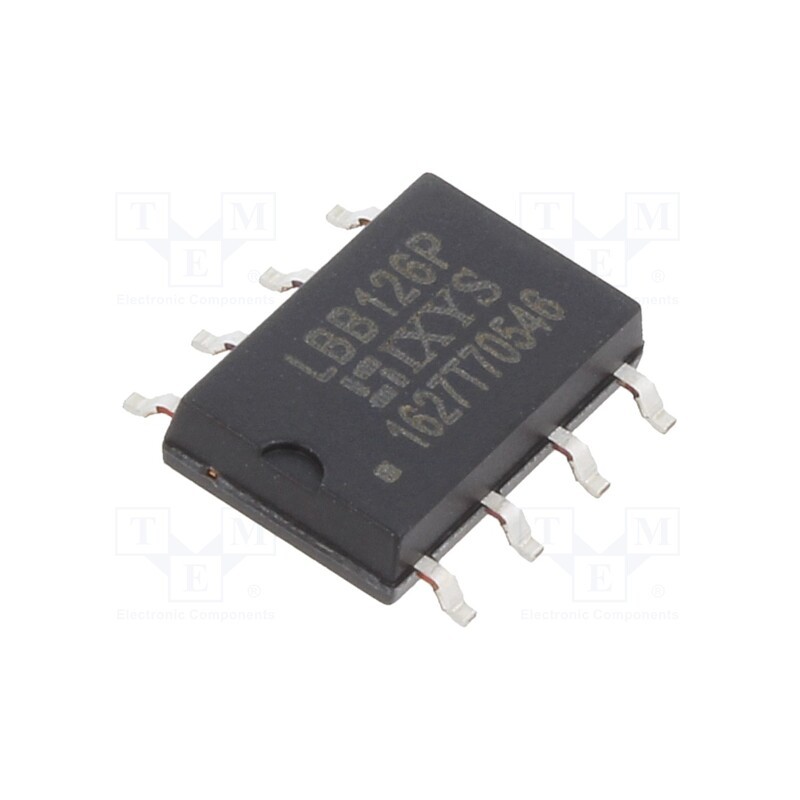1 pcs x IXYS - LBB126P - Relay: solid state, SPST-NC x2, Icntrl max: 50mA, 170mA, 15Ω, SMT