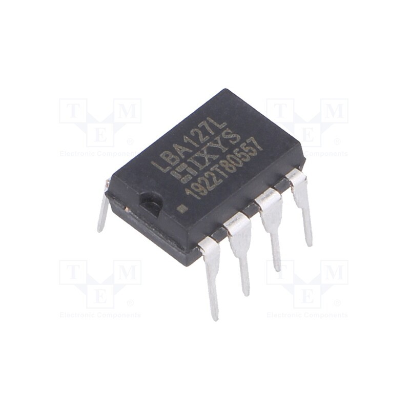 1 pcs x IXYS - LBA127L - Relay: solid state, SPST-NO + SPST-NC, Icntrl max: 50mA, 200mA