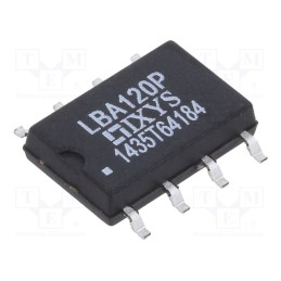 1 pcs x IXYS - LBA120P - Relay: solid state, SPST-NO + SPST-NC, Icntrl max: 50mA, 170mA