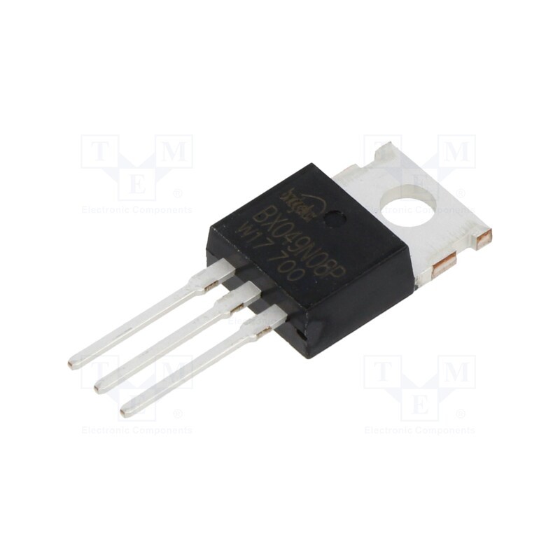 1 pcs x BRIDGELUX - BXS049N08P - Transistor: N-MOSFET, unipolar, 85V, 79A, Idm: 560A, 189W, TO220