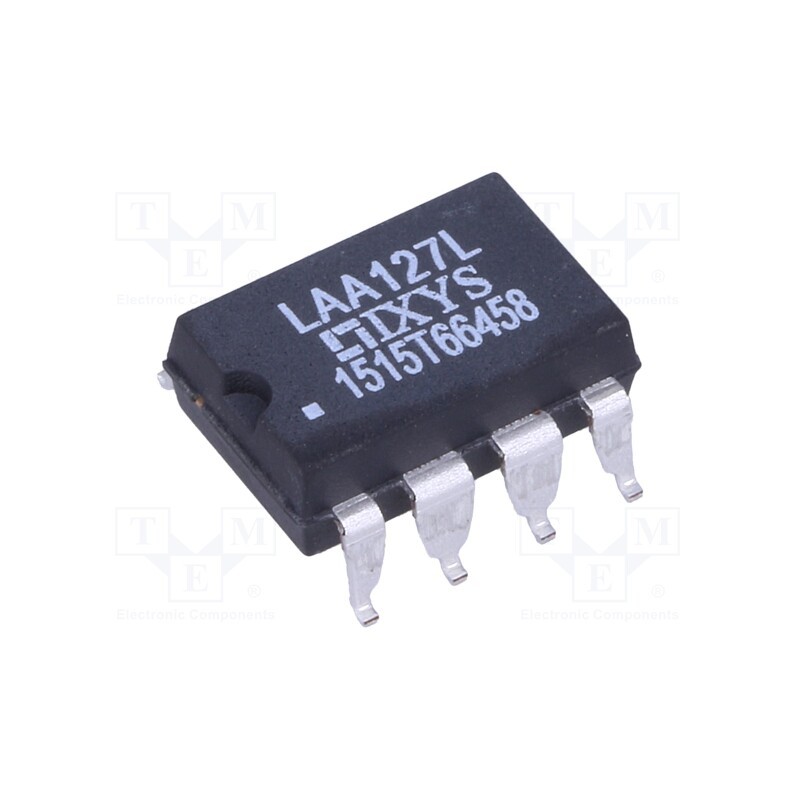 1 pcs x IXYS - LAA127LS - Relay: solid state, SPST-NO x2, Icntrl max: 50mA, 200mA, 10Ω, SMT