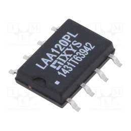 1 pcs x IXYS - LAA120PL - Relay: solid state, SPST-NO x2, Icntrl max: 50mA, 170mA, 20Ω, SMT
