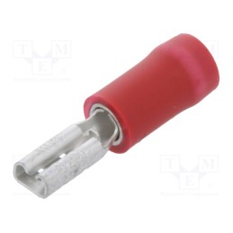 10 pcs x JST - FVDDF1.25-110A-5 RD (S)(LF) K - Terminal: flat, 2.8mm, 0.5mm, female, 0.5÷1.5mm2, crimped, red