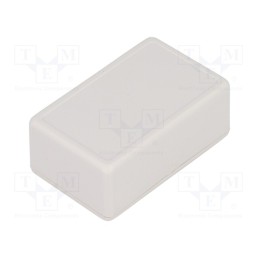 1 pcs x MASZCZYK - KM-3 GY - Enclosure: multipurpose, X: 28mm, Y: 45mm, Z: 18mm, ABS, grey