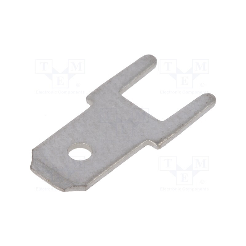 10 pcs x OSTERRATH - 61-1560-21/0030 - Terminal: flat, 4.8mm, 0.5mm, male, THT, Overall len: 12.8mm